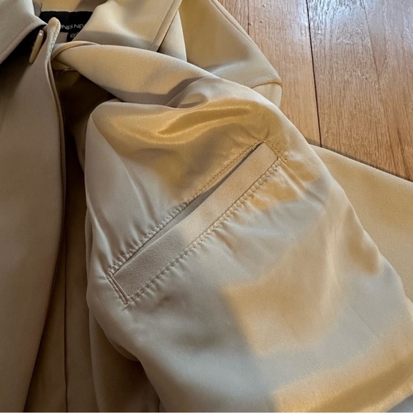 Jones New York Tan Trench Coat Jacket, size Medium π§₯ - Picture 8 of 13